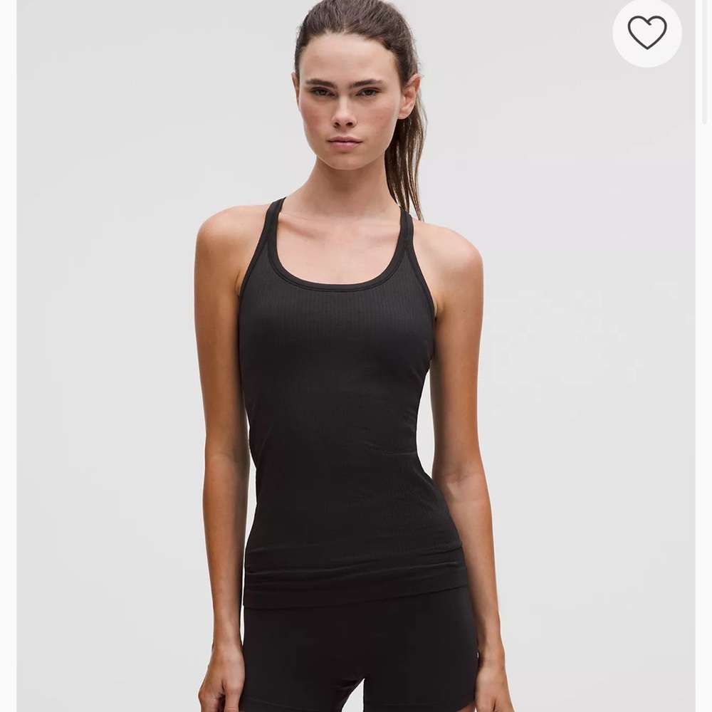 Lululemon Ebb to Street Tank Top in Black Size 4